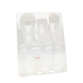 Custom Recyclable Clear Inserts Blister Cosmetic Tray Plastic